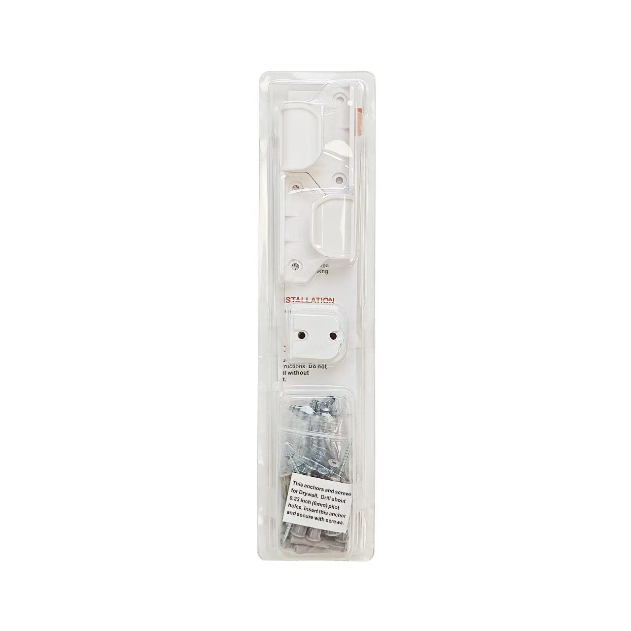 Set Extra ophanging Wit - Geschikt voor Simanti Oprolbaar Traphekje 150/110 cm
