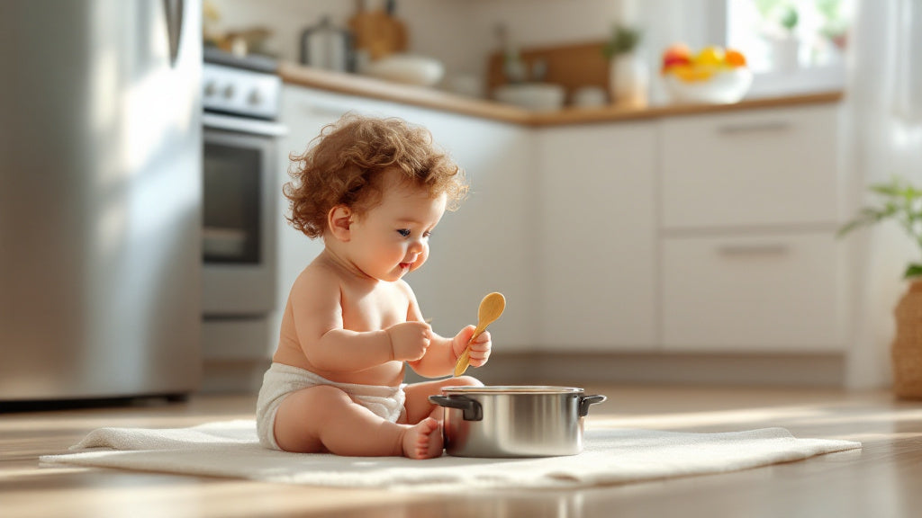 7 praktische tips om je keuken kindveilig te maken en ongelukken te voorkomen.