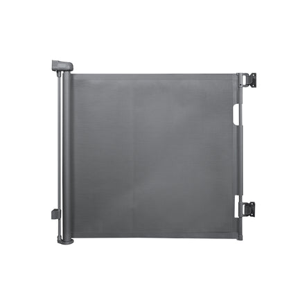 Retractable Safety Gateg Grey 150 cm – Baby Gate with Premium Mesh