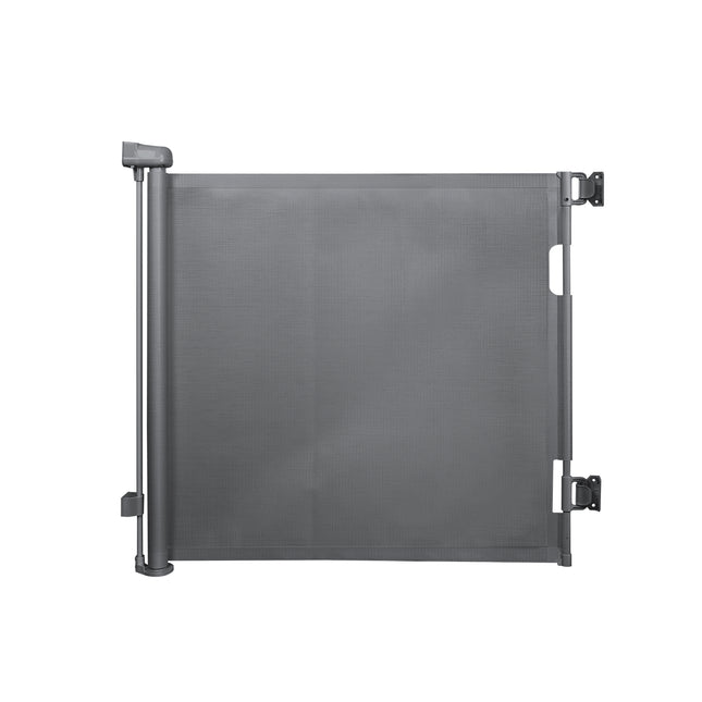 Retractable Safety Gateg Grey 150 cm – Baby Gate with Premium Mesh