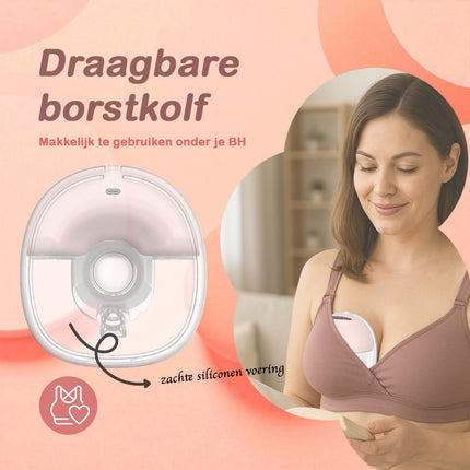 Elektrische Borstkolf 2 stuks  - BPA vrij