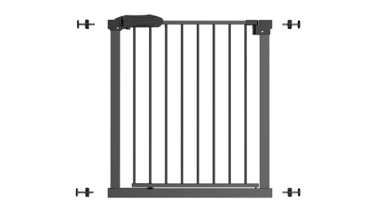 Barrière d'escalier sans perçage - BLANC - Montage par pince
